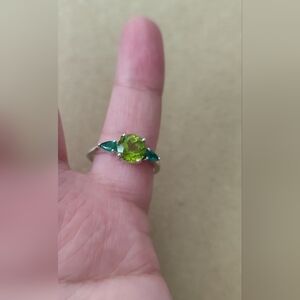 Peridot Ring (SS 925; By TGGC)
